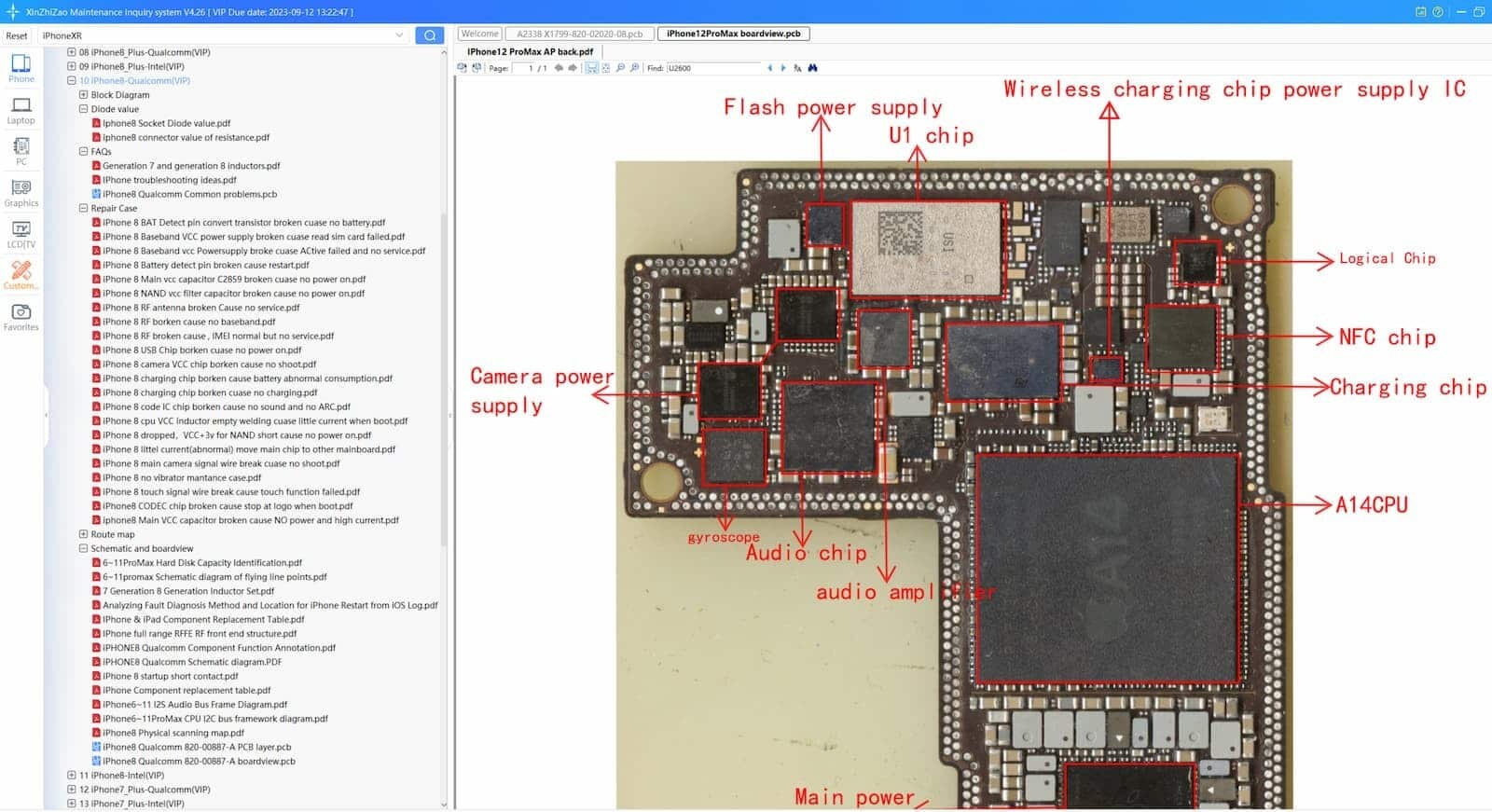 XinZhiZao Schematic Diagrams Tool Mobile Phone Computer - Single User (1 Year)