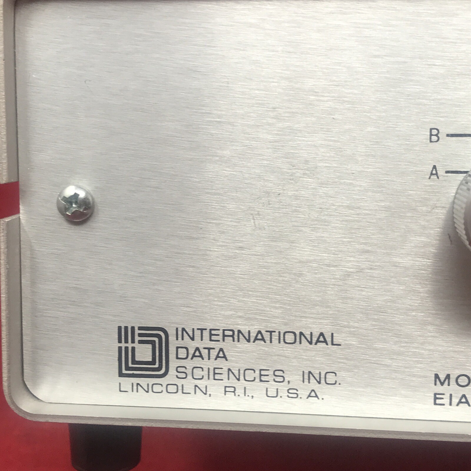 International Data Sciences 8554-D EIA 25 Pin Female 4 Way Data ABCD Switch Box