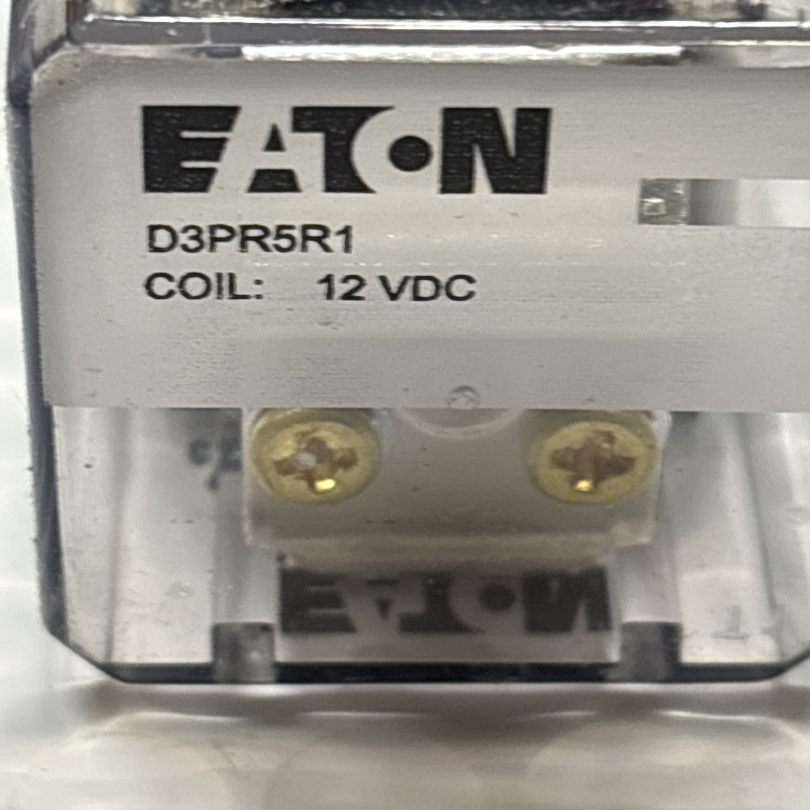 EATON Latching Relay, D2PR5R1, Coil 12 VDC, New