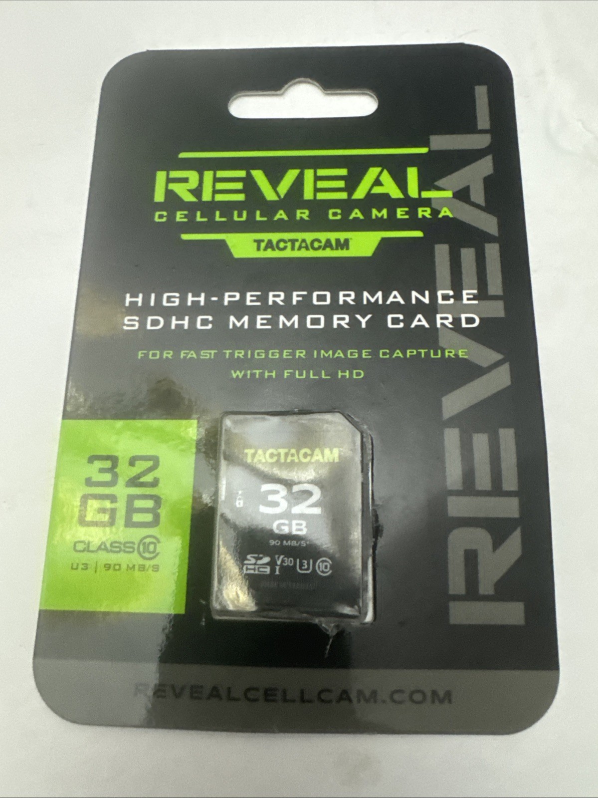 Tactacam Reveal 32GB Class 10 Trail Camera SDHC Memory Card