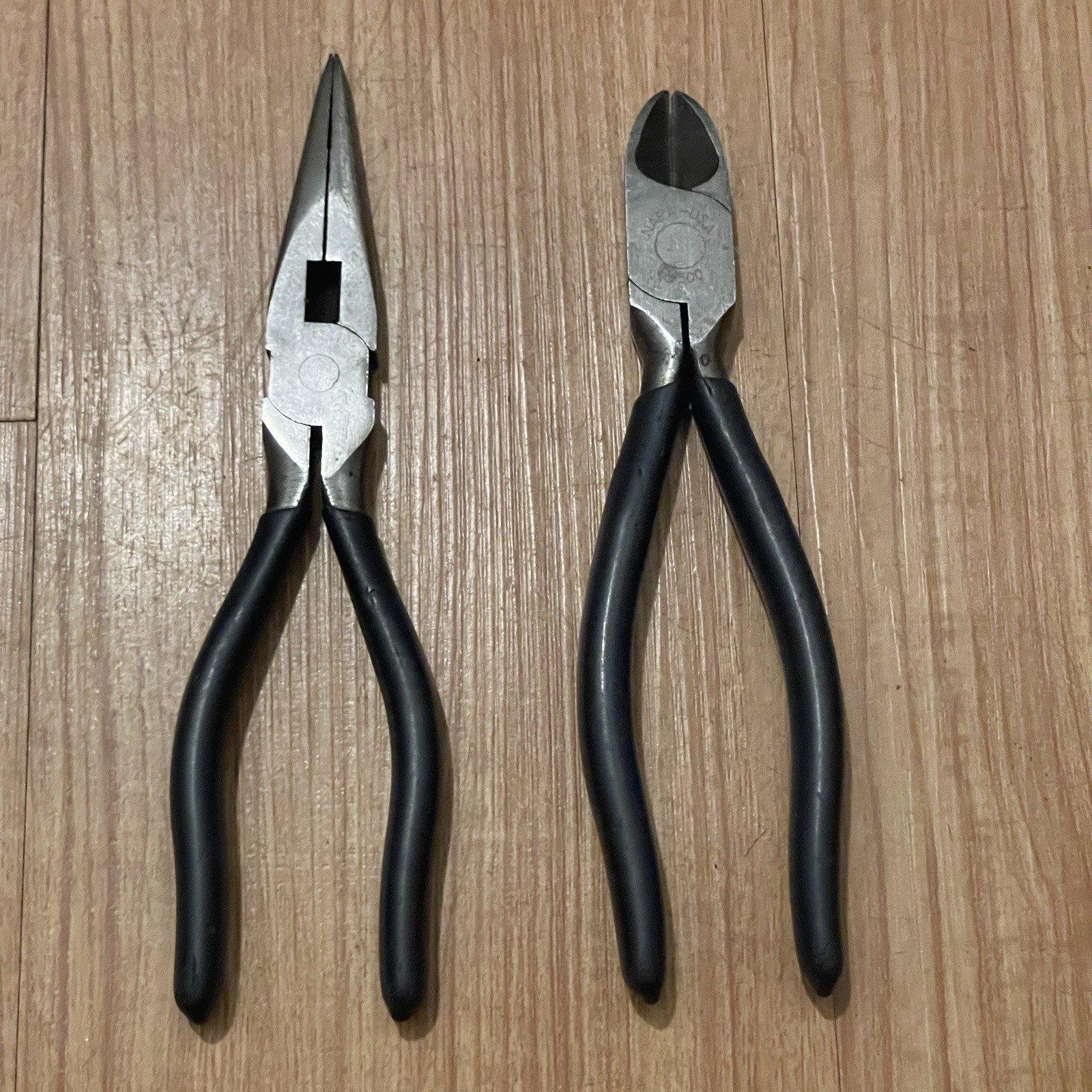 Napa USA Diagonal Cutter & Needle Nose Pliers 2Pc Set P-500 P-657