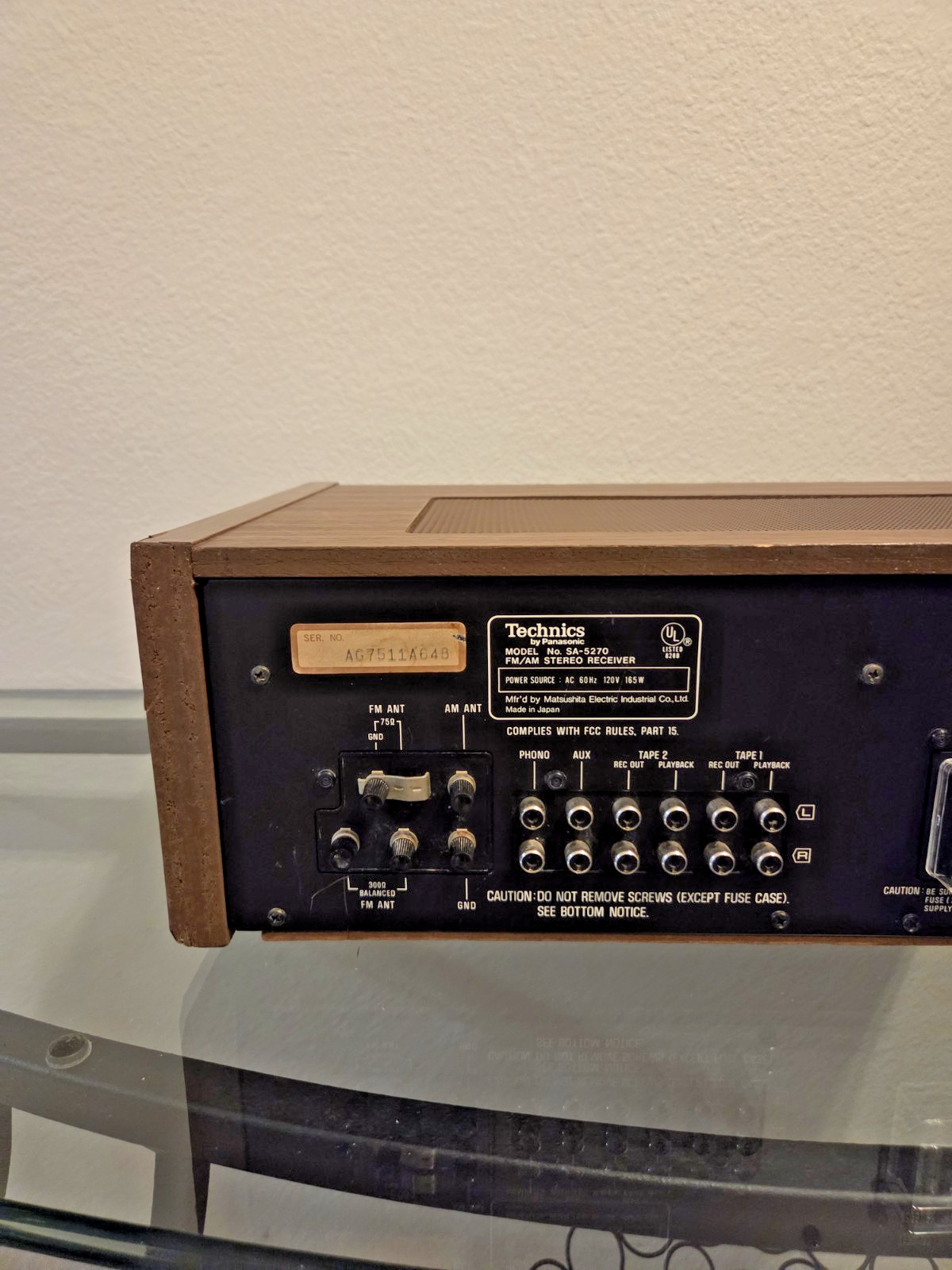 Technics SA-5270 Vintage Stereo Receiver