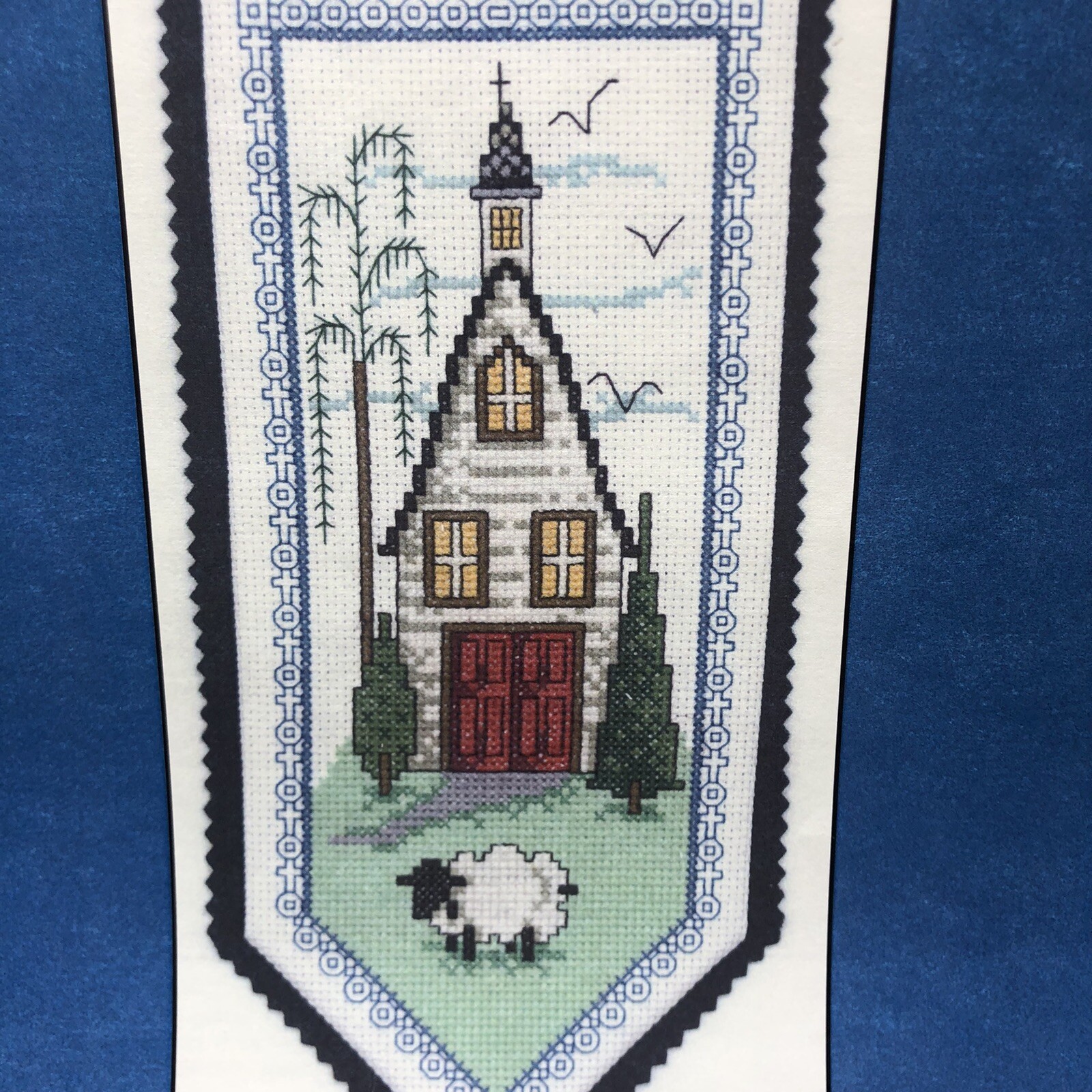 Church Hang Up Diane Arthurs Cross Stitch Chart Sheep Church Imaginating 2008