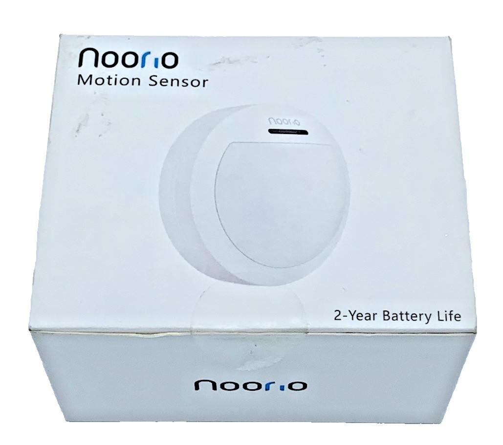 Noorio Home Security Motion Sensor Accurate Alerts White Requires Hub New In Box