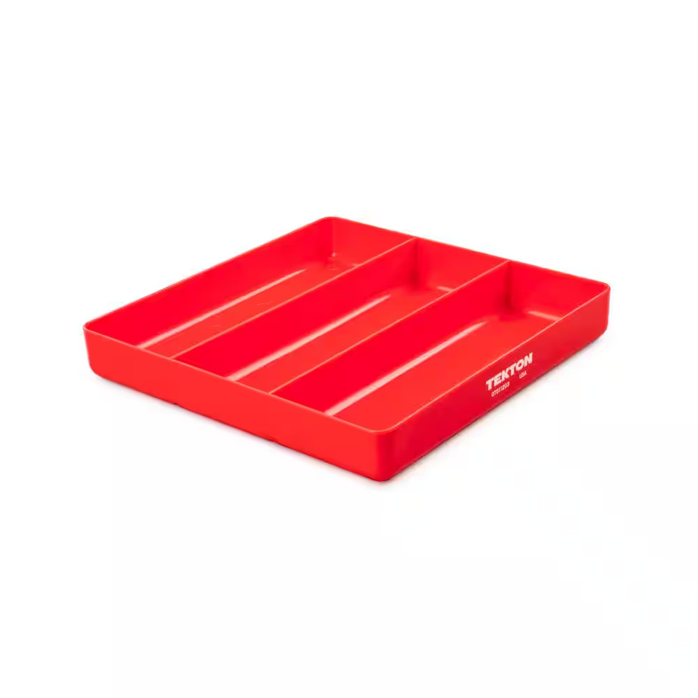 3-Compartment Organizer Tray (Red)