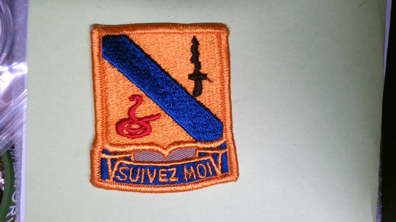 MILITARY PATCH SEW ON COLORED US ARMY 14TH ACR ARMORED CAVALRY REGIMENT