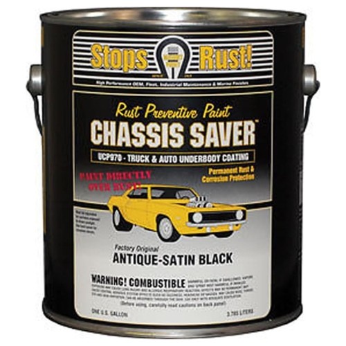 Magnet Paint UCP970-01 Chassis Saver Rust Preventative Paint, Satin Black