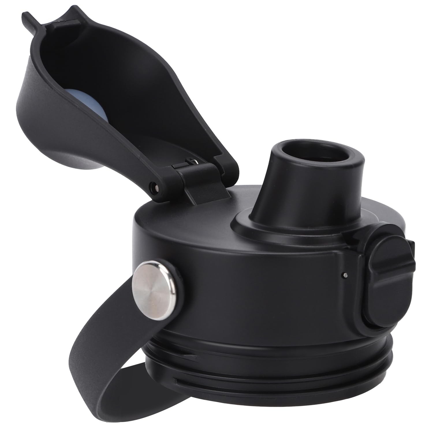 Auto Spout Chug Cap for Yeti Rambler & RTIC 12~64 Oz, Black
