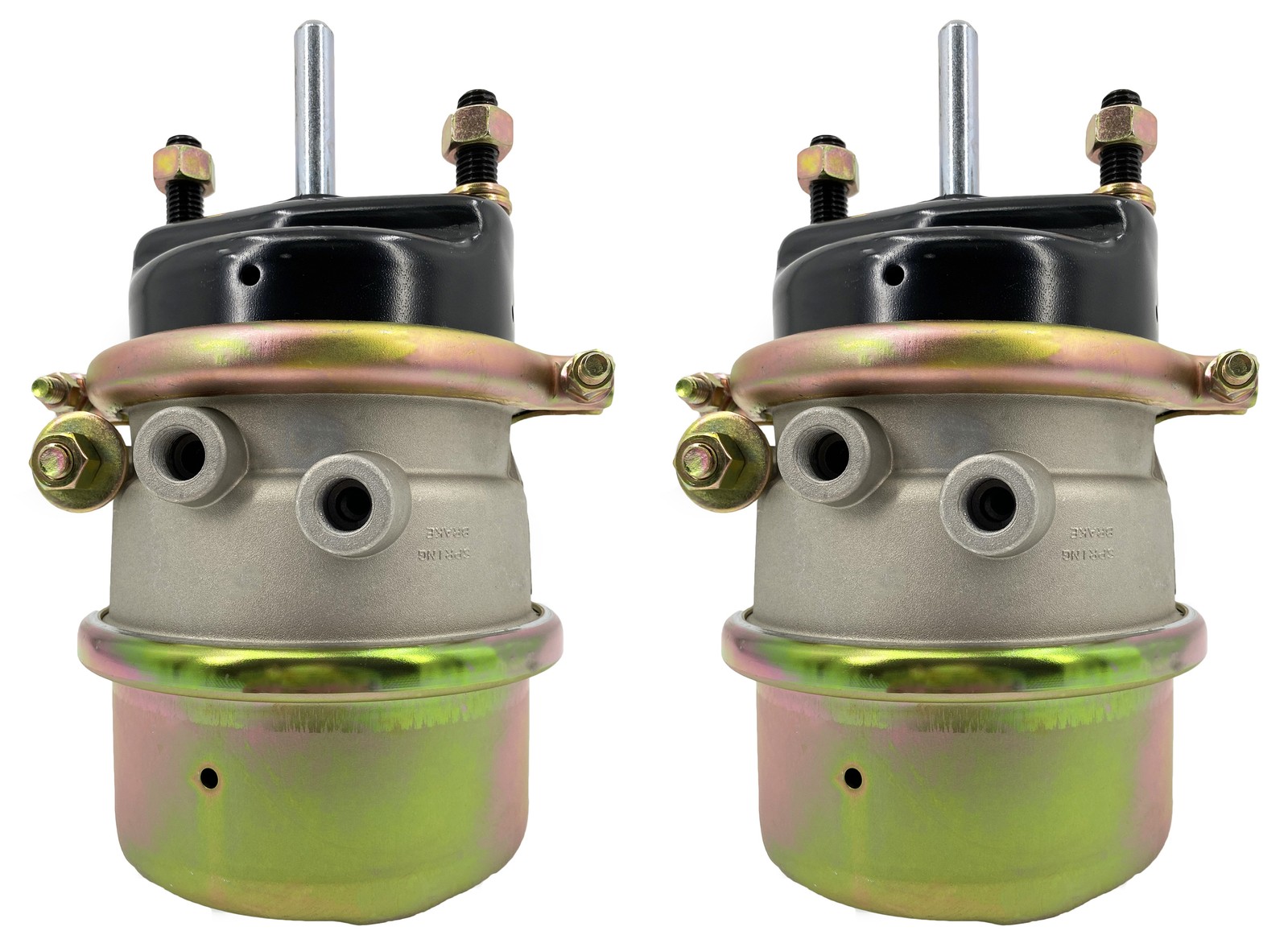 Pair of Air Disc Brake Chamber Sealed Type 1824 Replaces Bendix K132352 K026451