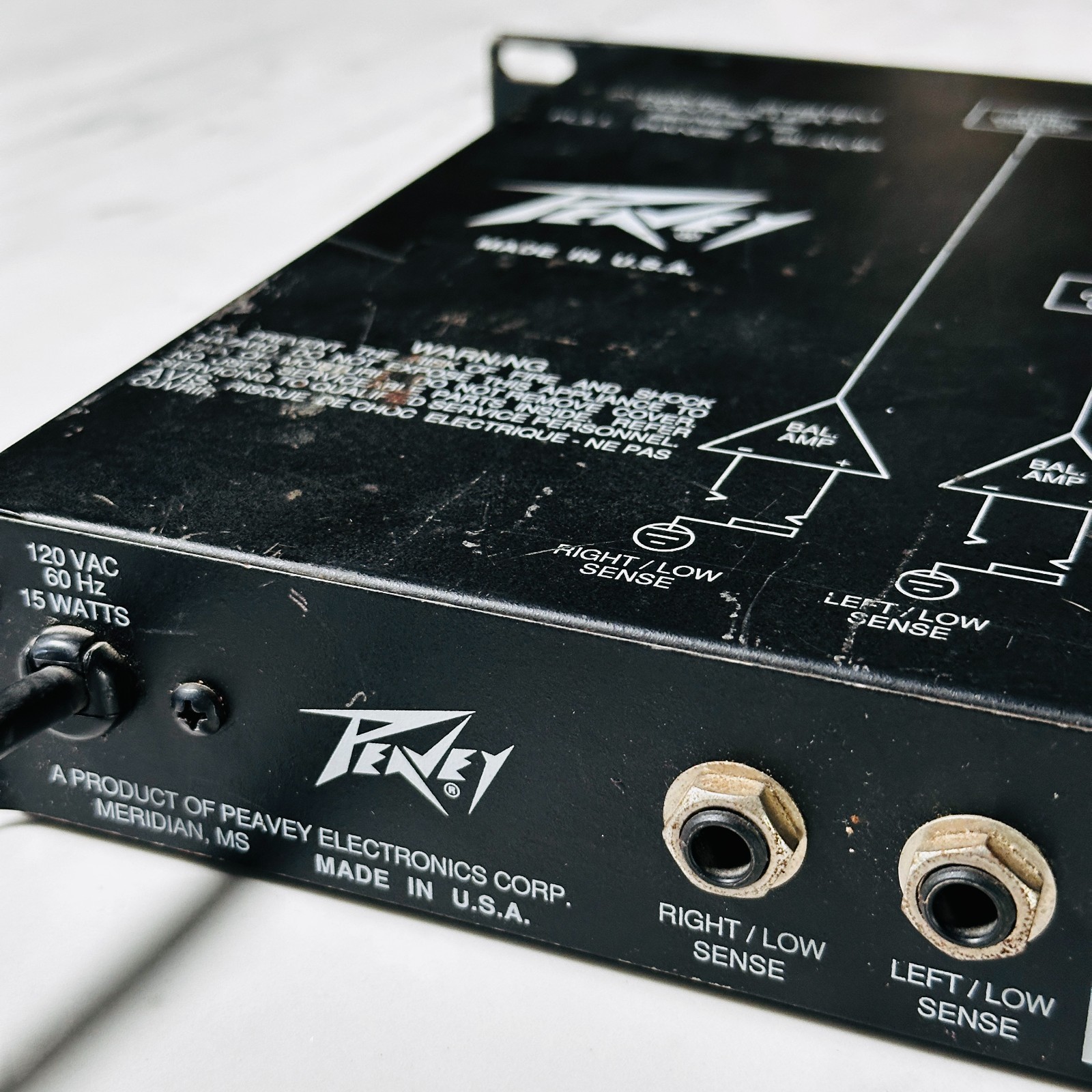 Peavey Dynamic System Controller Full Range / Bi-Amp Series 12