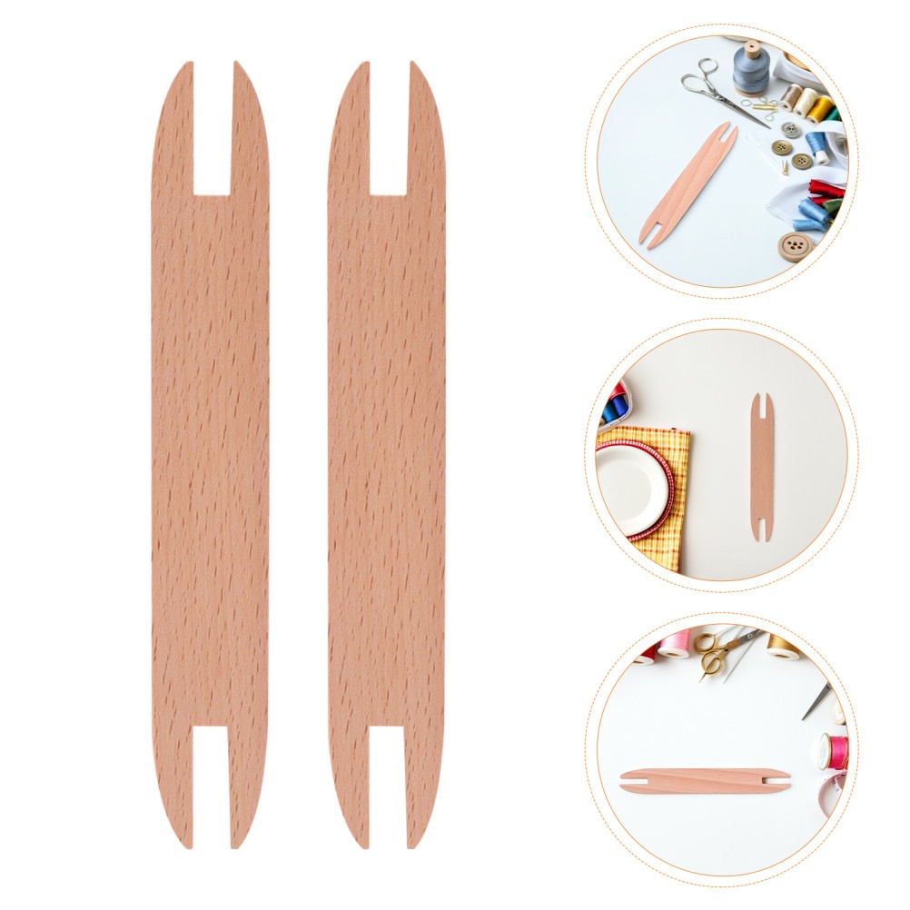 4 PCS Knitting Tools and Accessories Crochet Shuttle DIY Weaving