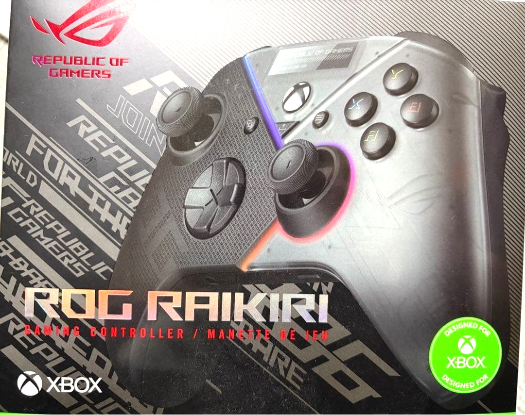 ASUS ROG Raikiri Gaming Controller Wired for Xbox PC RGB Used
