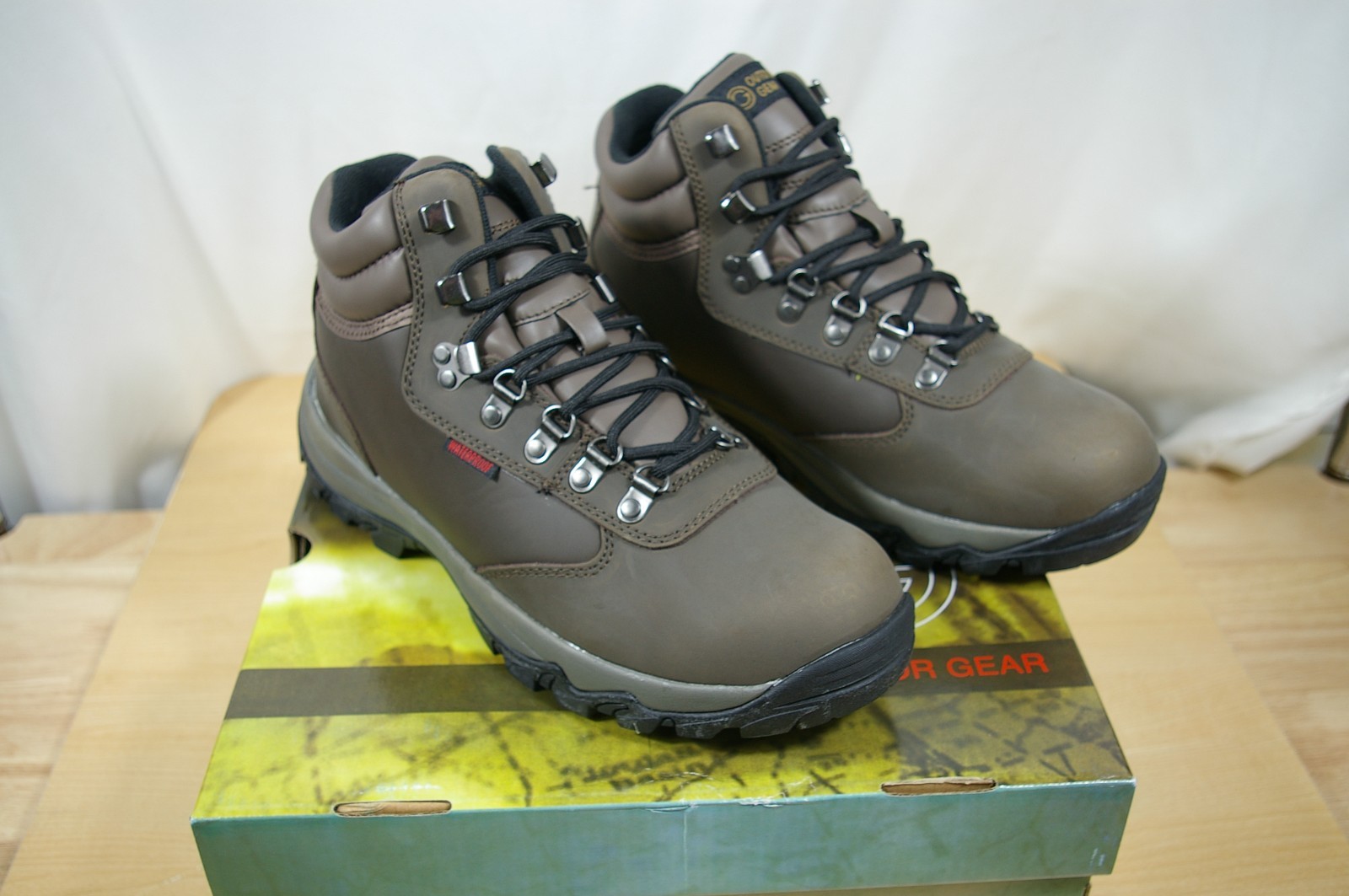 Outdoor Gear Saratoga Mens Hiking Boots Size 13 Brown Leather NIB