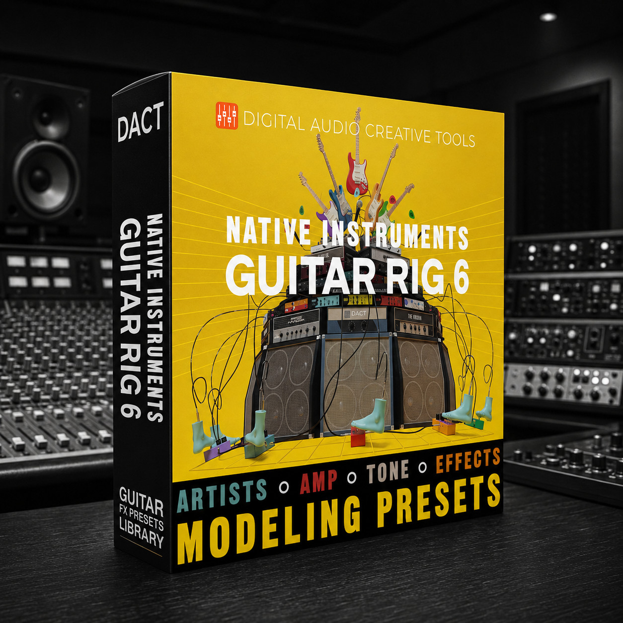 Native Instruments Guitar Rig 6 Pro Amp Modeling Library