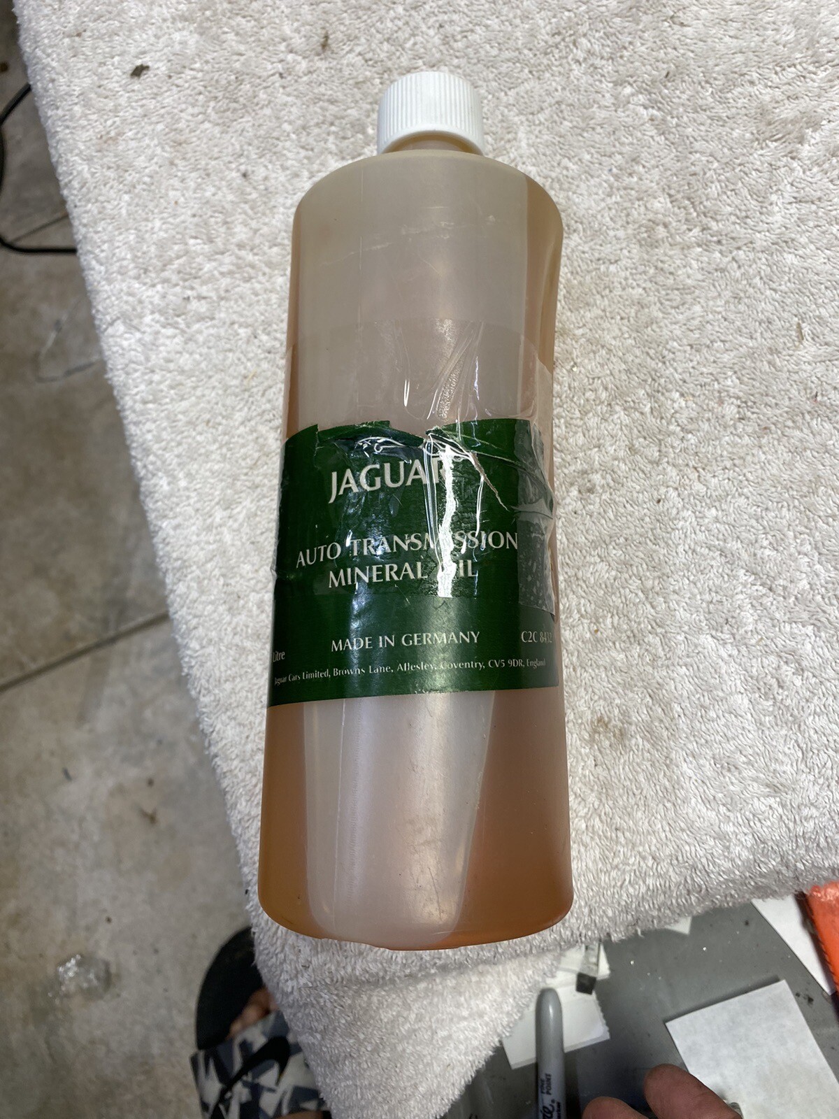 Jaguar Auto Transmission Mineral Oil 1L C2C8432 OEM Sealed Old Stock