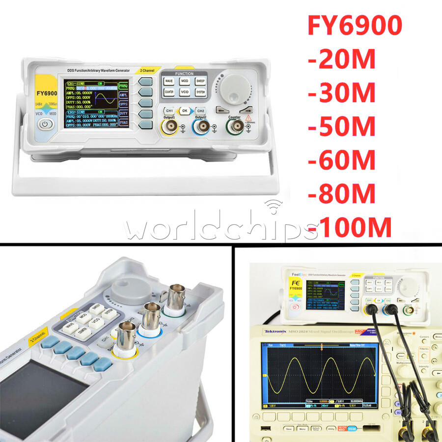 Signal Generator Measurement Signal Counter FY6900-20M-30M-50M-60M-80M-100M