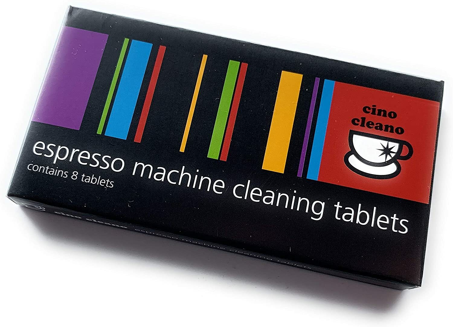 Cino Cleano Espresso Machine Cleaning Tablets - 8 Count