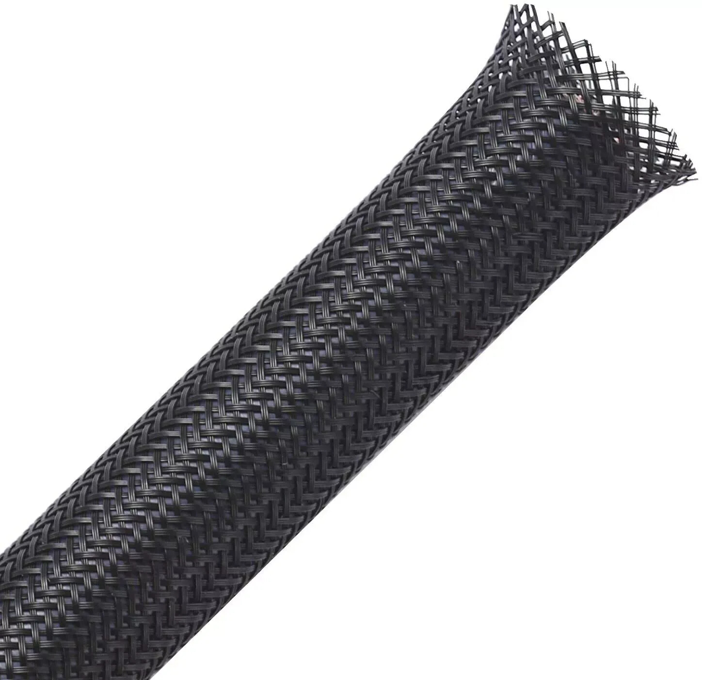 Cord Protector Split Braided Wire Loom Tube Cable Sleeve & Organizer 1/2"-25'