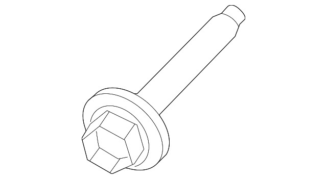 Genuine Porsche Radiator Support Tie Bar Bolt N-108-103-01