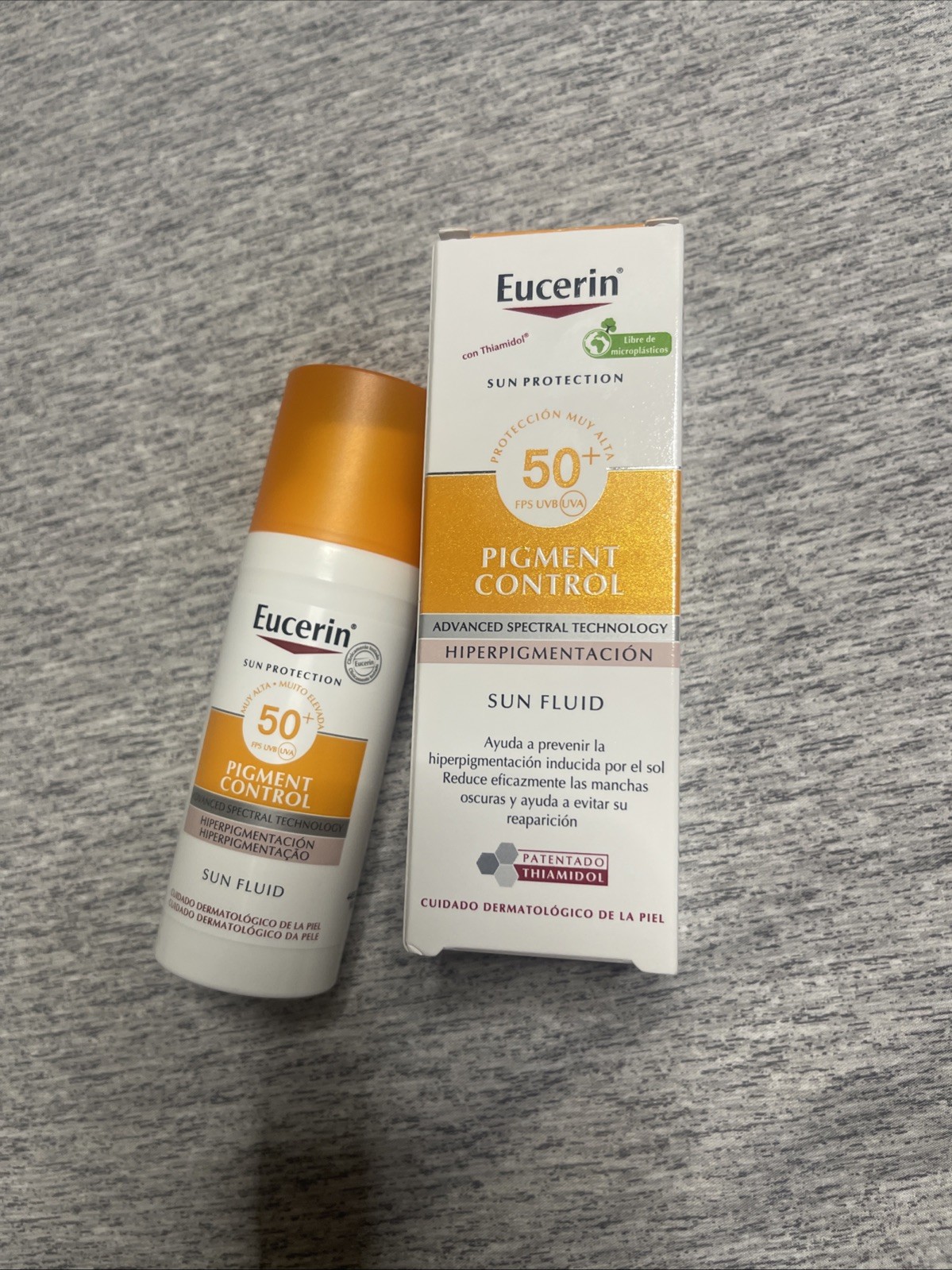 Eucerin Pigment Control SPF 50+ Sun Fluid for Hyperpigmentation