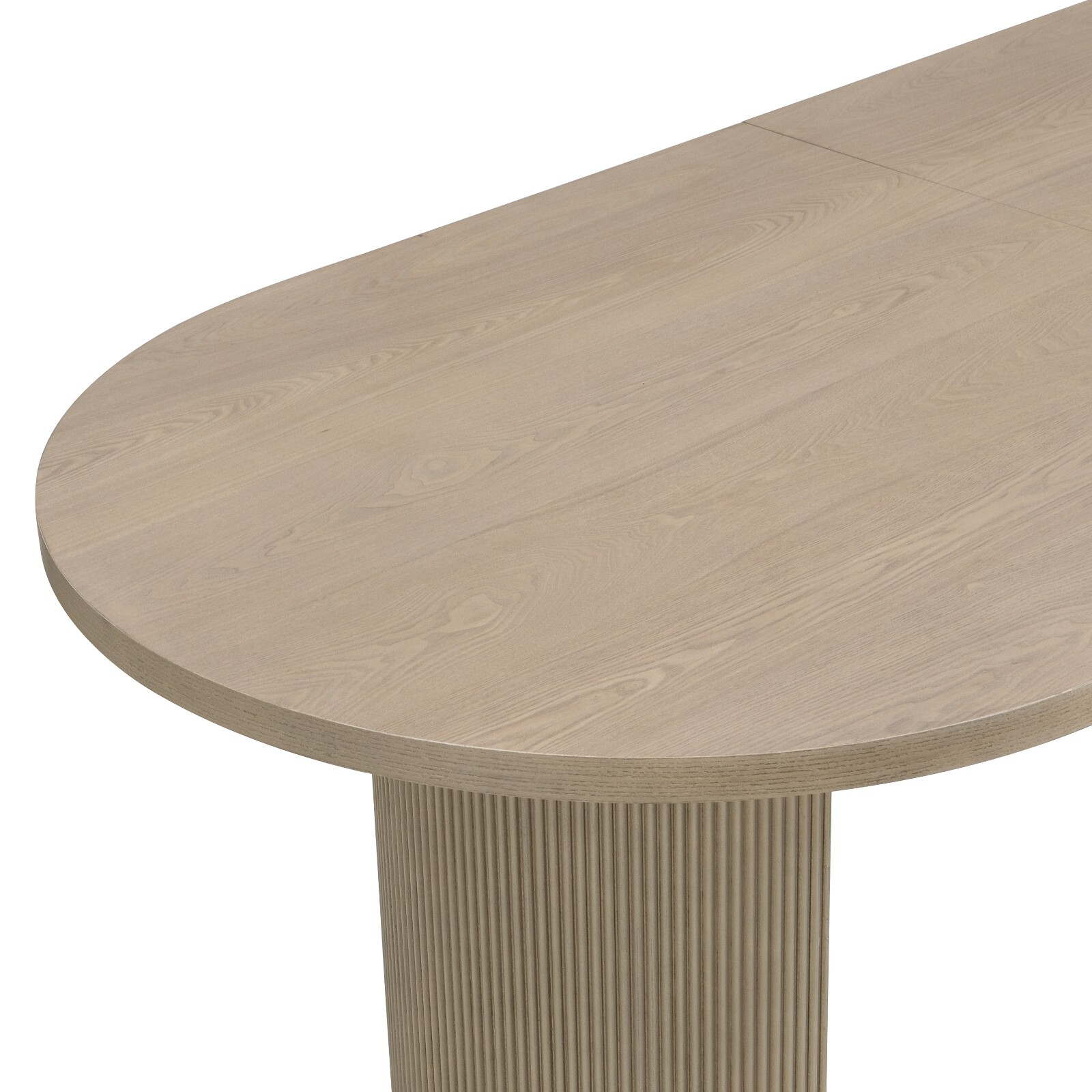 Modern Rustic Oval Dining Table for 6 – 88" Wood Table with Double Pedestal Base