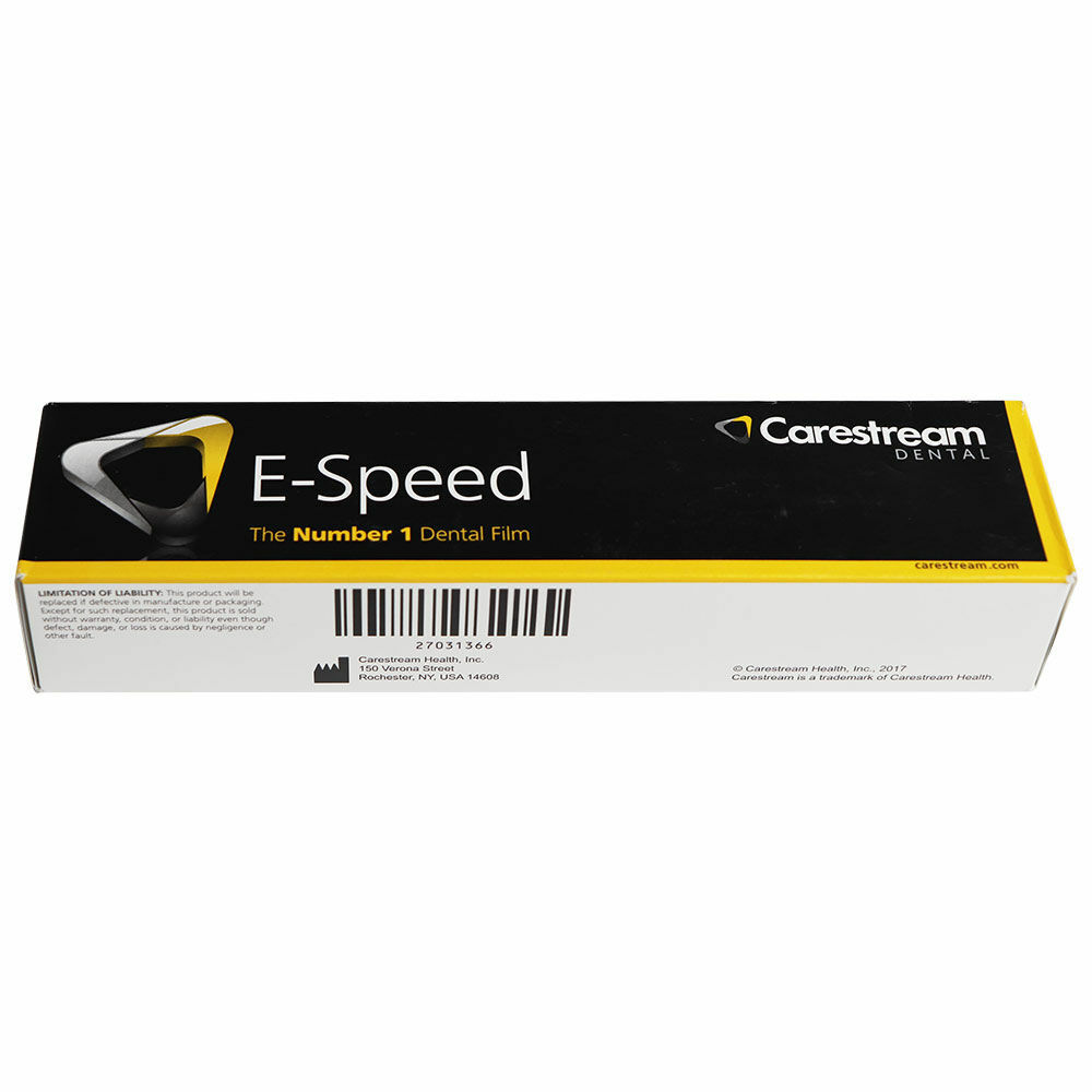 Kodak Dental Carestream E-speed #2 X-Ray film 150pcs box