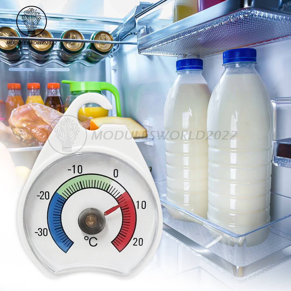 Refrigerator Thermometer Mini Freezer Box Temperature Meter Sensor Home -30~40℃