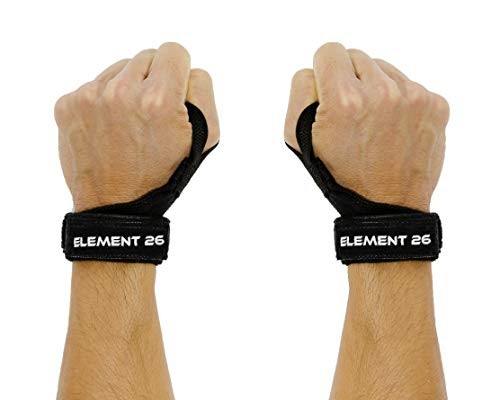 IsoWraps Scaph Wrist Wraps for Cross Training, Black Suede Leather