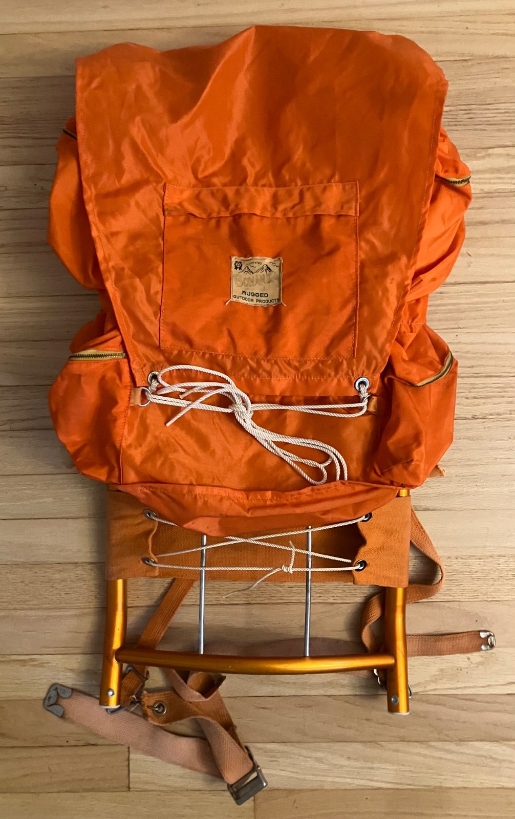 Bonanza Rugged Outdoor Products Metal Frame Camping/Hiking Backpack