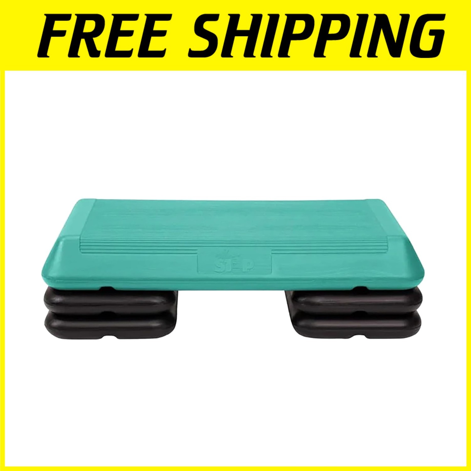 Aerobic Step Platform with Resistance Band Notch