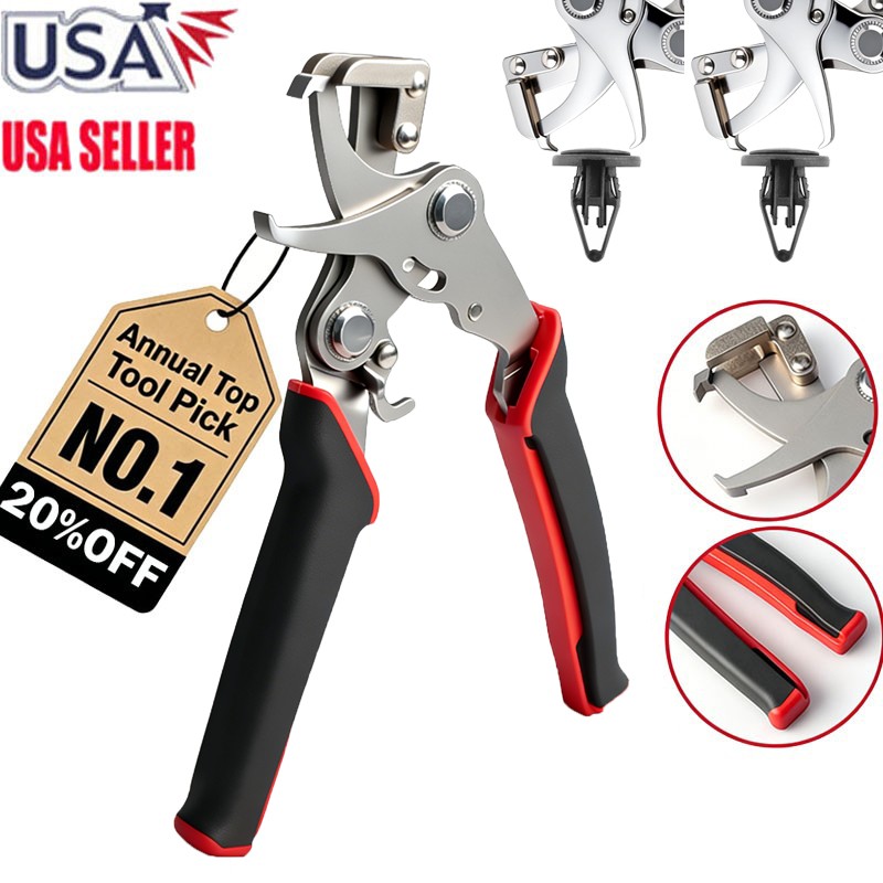 NEW Duty Auto Clip Remover Pliers Trim Panel Fastener Rivet Disassembly Tool