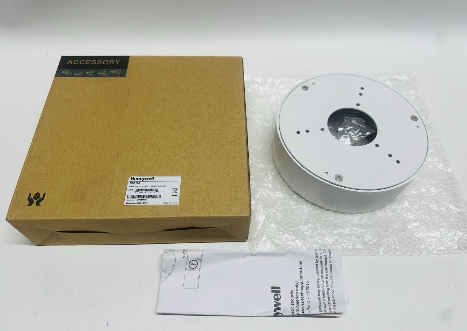 NEW Honeywell HEJB Back Box H2D2PR1