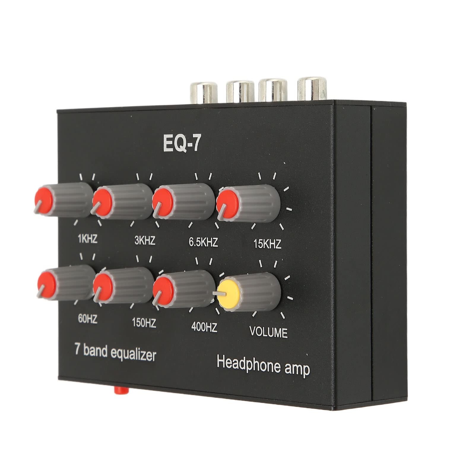 7 Band Sound Equalizer, Output Input, 12dB High Bass Adjustment, Two Channel ...