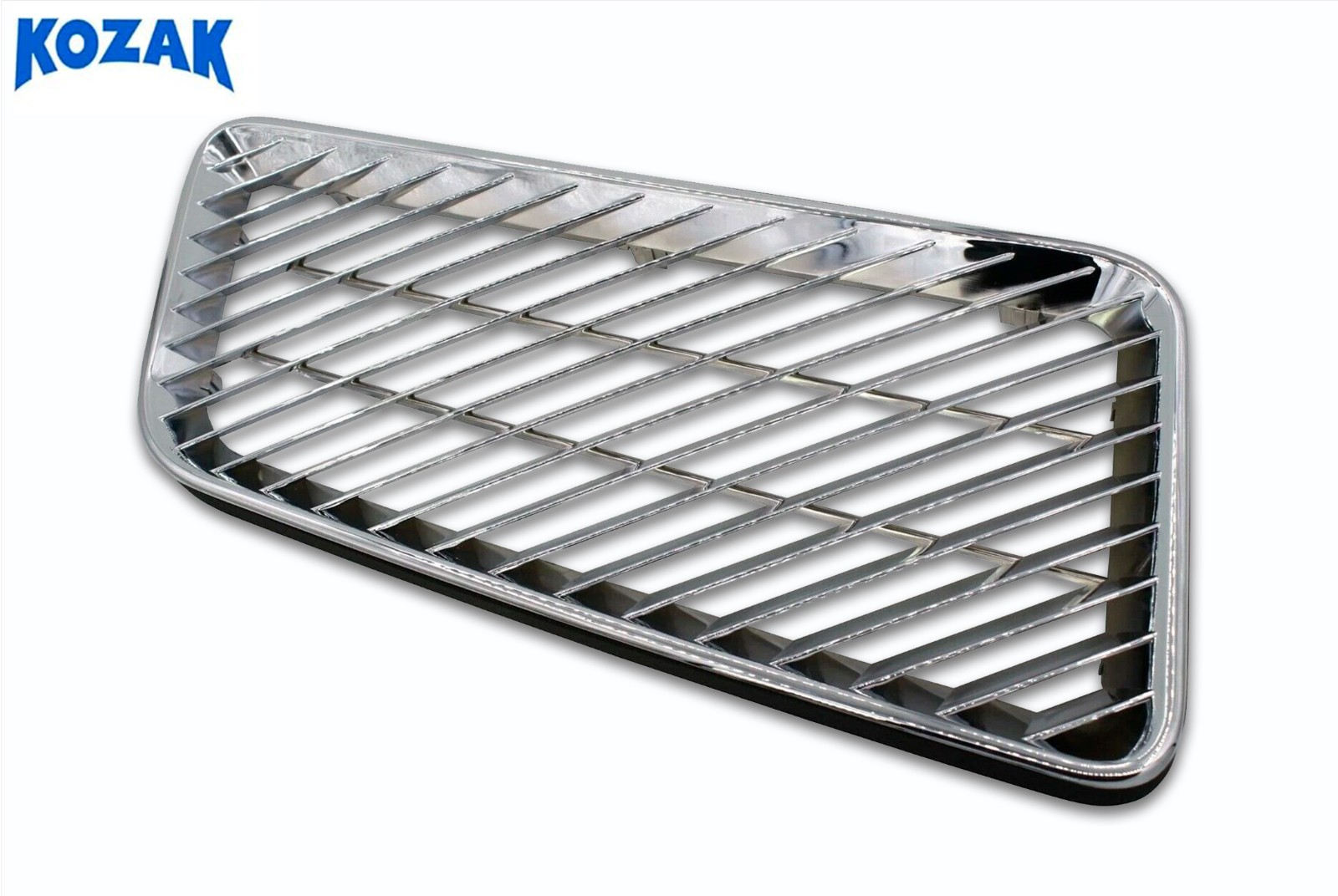 Chrome Hood Grille Air Intake Vent Compatible with Volvo VNL VN VNM 1996-2003