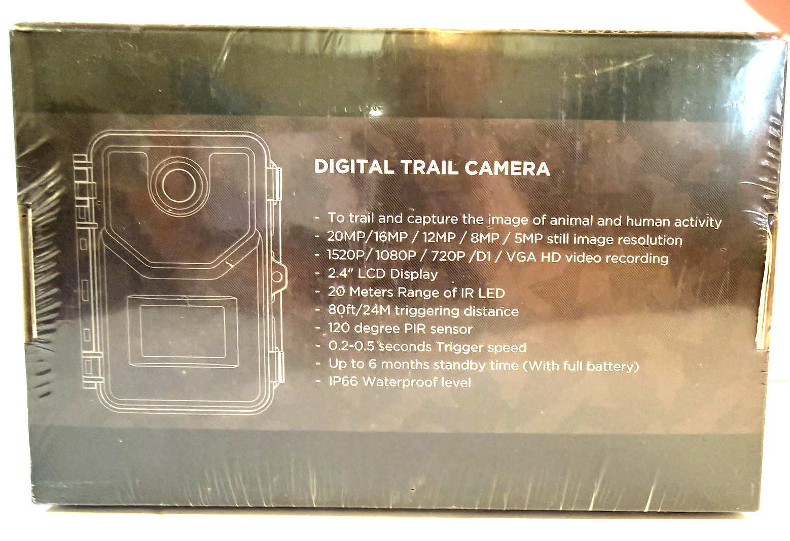 Vikeri Digital Wildlife Camera 20 Megapixel CMOS Sensor- NEW