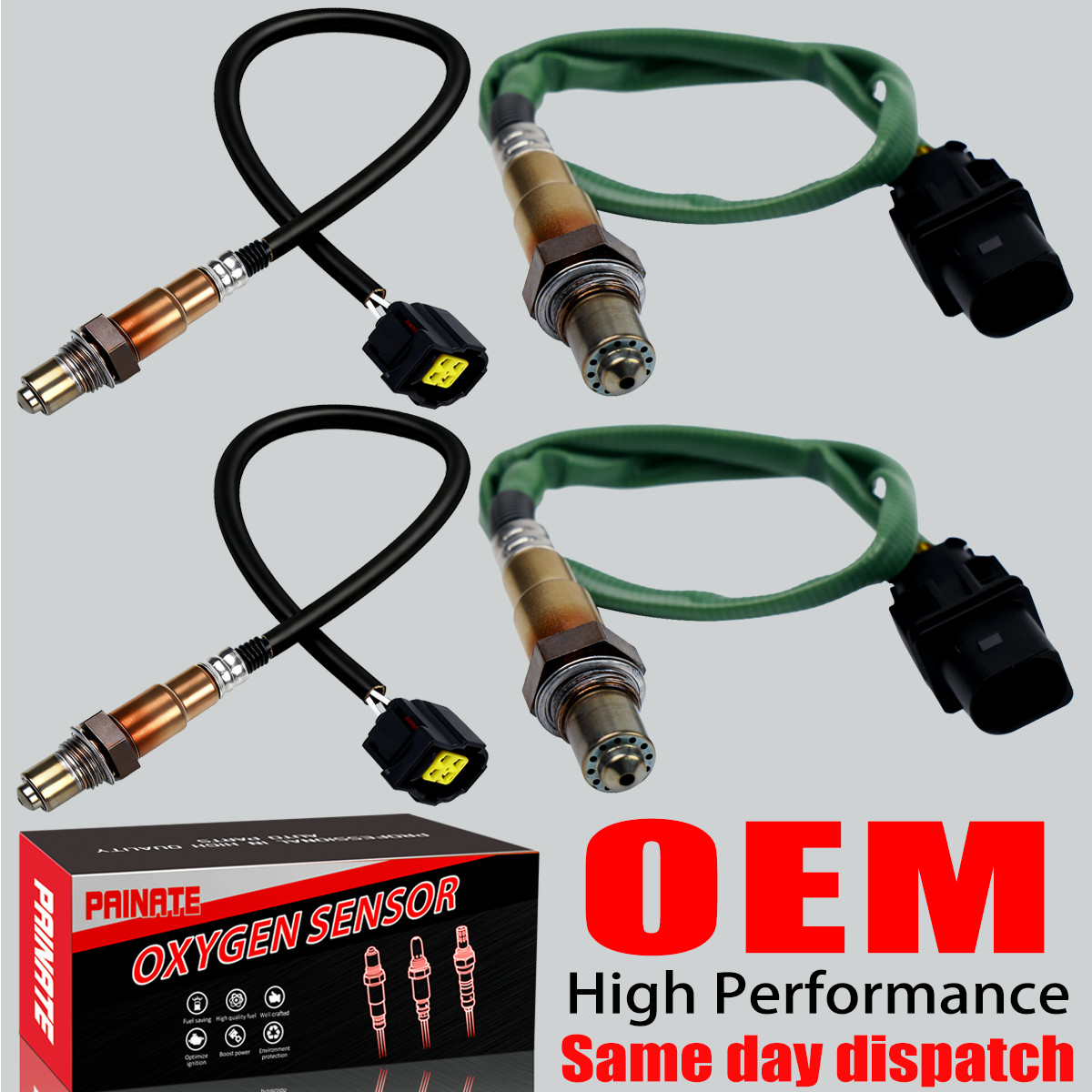 4X Brand OEM Up & Downstream Oxygen O2 Sensor For Mercedes-Benz C300 E350 ML350