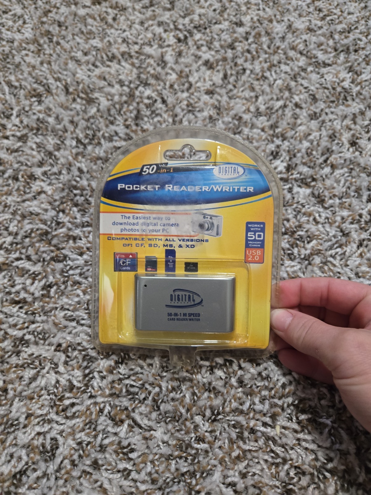 Digital Concepts 50 In 1 Hi Speed Pocket Reader/Writer