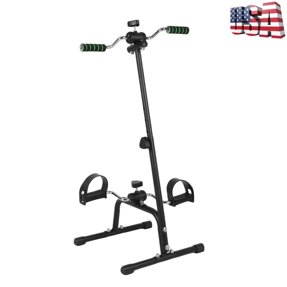 Hand Arm Leg and Knee Peddler Classic Pedal Exerciser Bike for Home Gym Workout