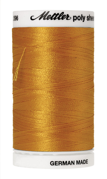 Gold 0704 | Poly Sheen - #2596 (800M / 875Y Spool) | Mettler