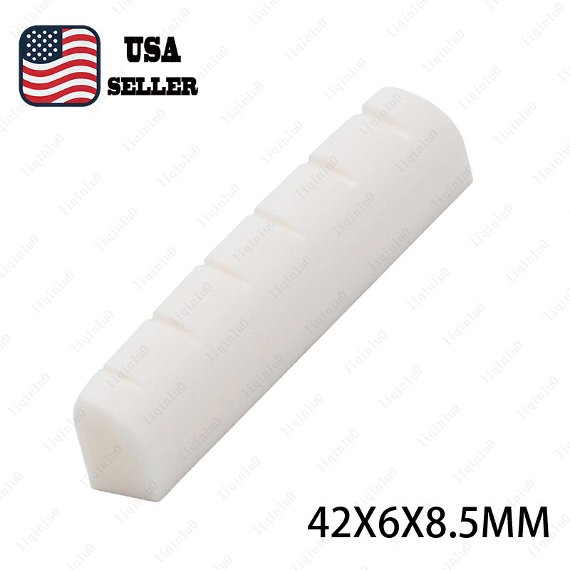 1x Guitar Nut Bone Slotted 42mm For Gibson Les Paul SG ES Epiphone or Similar