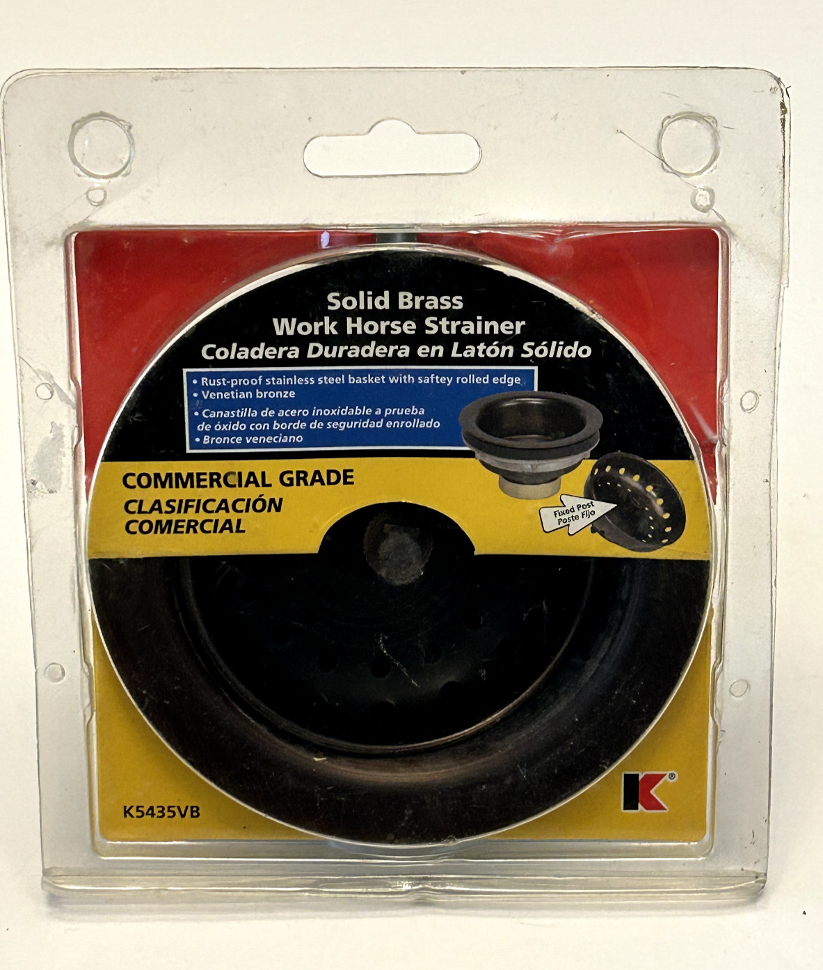 KEENEY K5435VB Solid Brass / Work Hose Strainer - Venetian Bronze - New