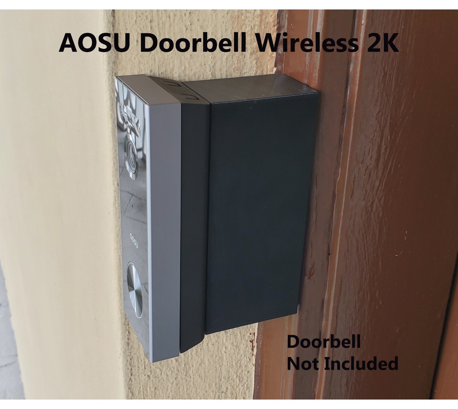 AOSU Doorbell Wireless 2K  Custom Expander Spacer  Mounting bracket 0.5"-4"