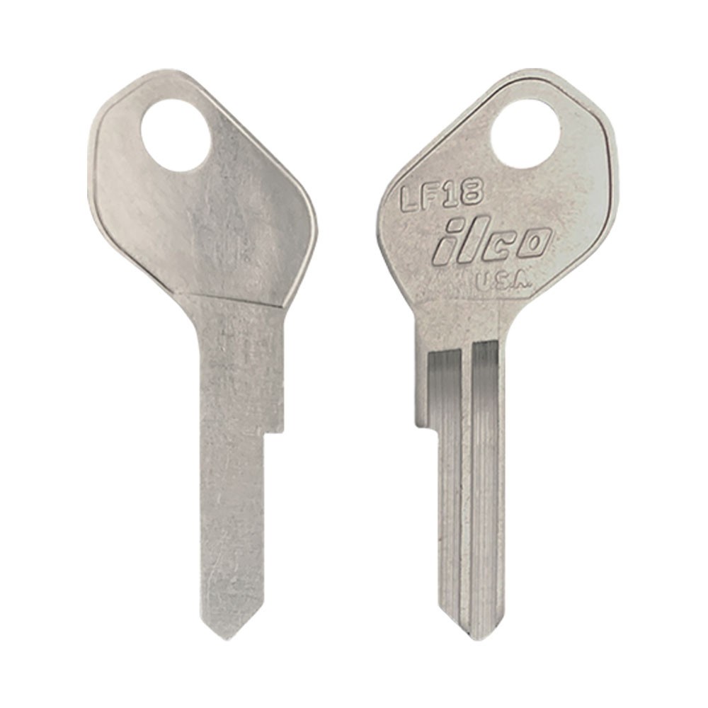 LF18 Key Blank Nickel