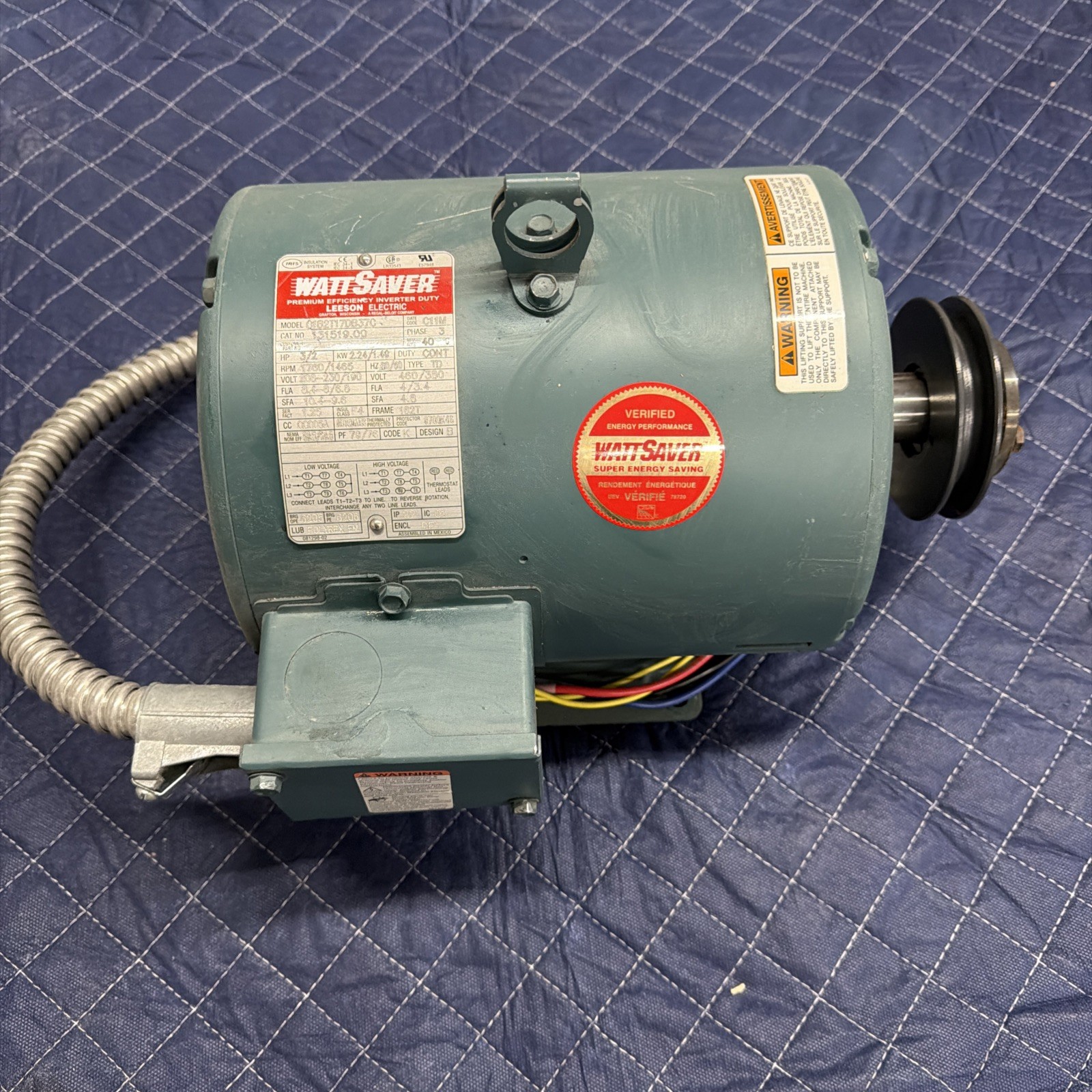 Midmark G Vac Variable Speed Motor Dental Dry Vacuum