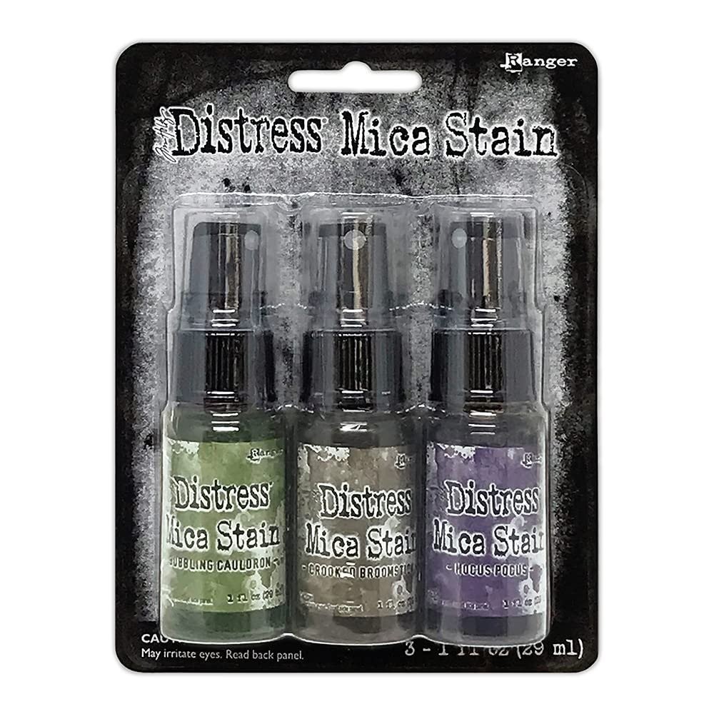 Tim Holtz Distress Mica Stain Set-Halloween Set# 2 -SHK77442