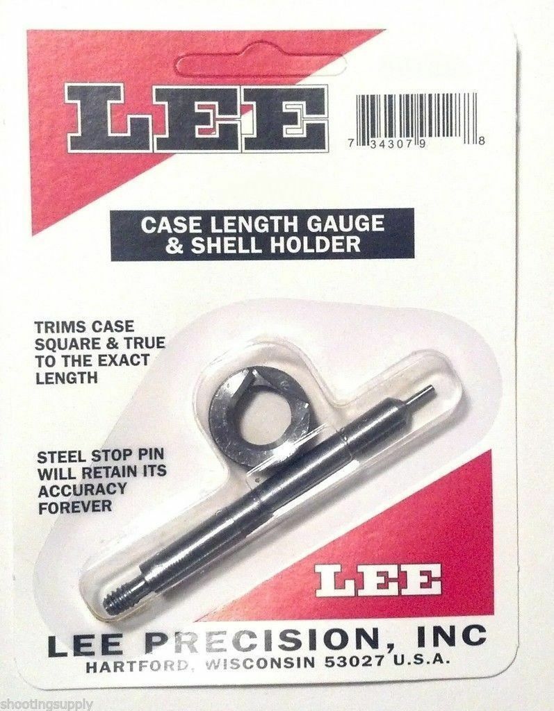 Lee 90462 Case Length Gauge & Shell Holder 338 Lapua Magnum #90462