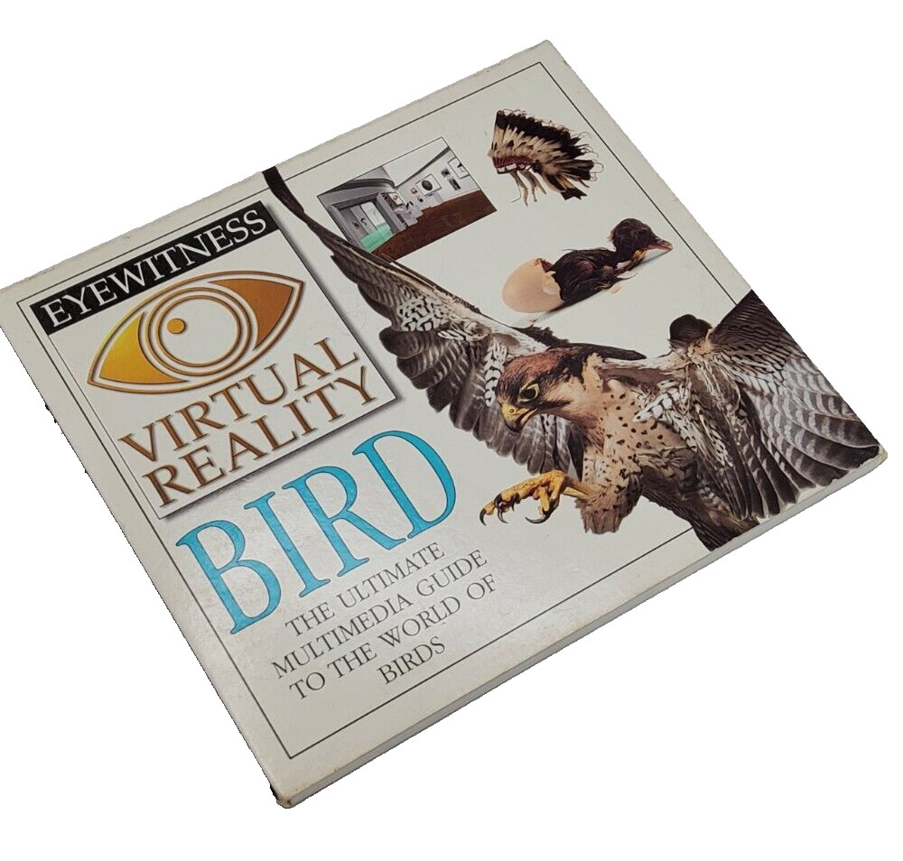 DK Multimedia Eyewitness Virtual Reality Bird CD-Rom For Windows VTG 1995, Rare