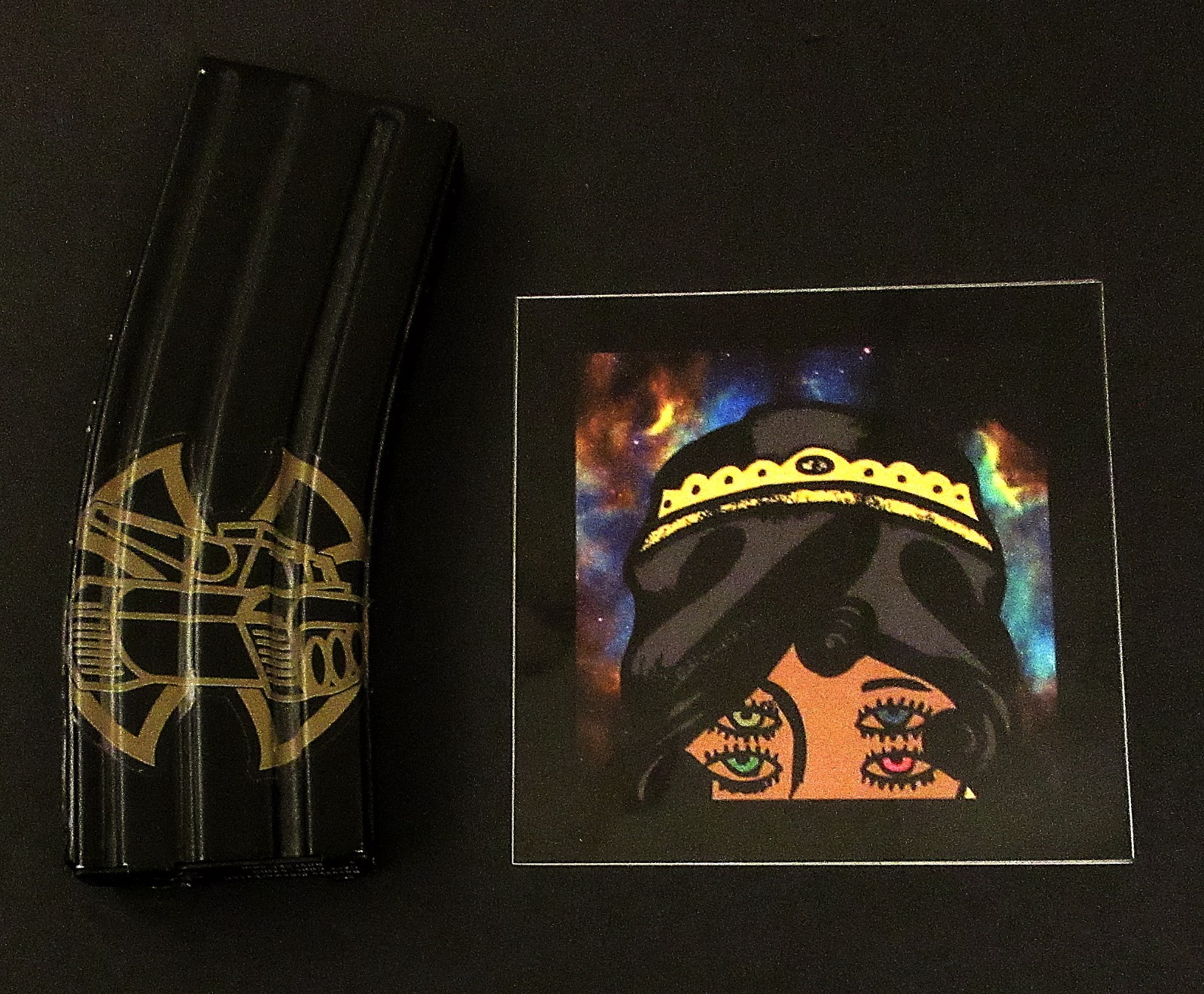 WRMFZY “Gypsy In Space” Blue Variant Sticker