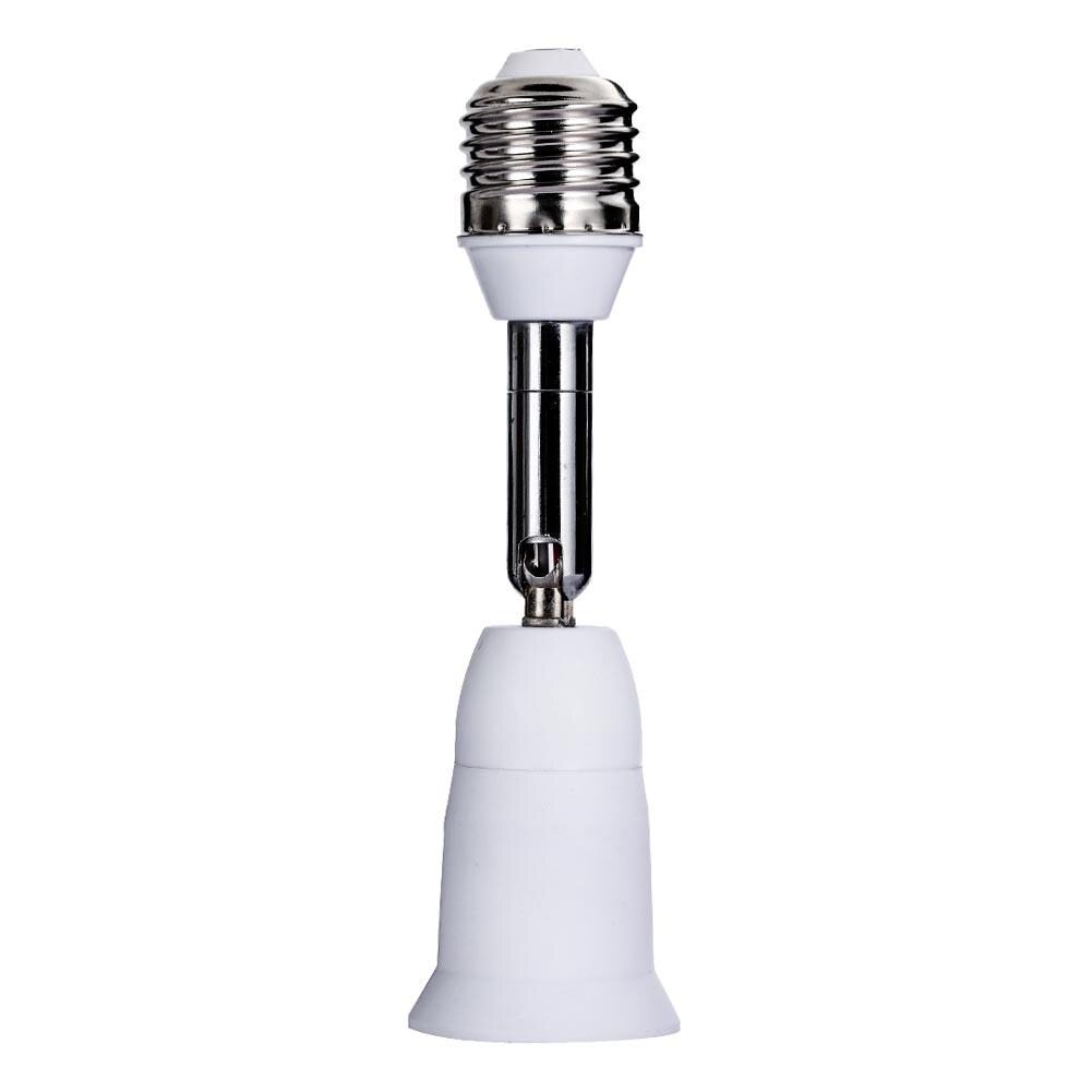 2 Pack E26/E27 Light Socket Extender 4.5 Inch Extension Adjustable Vertical 90°