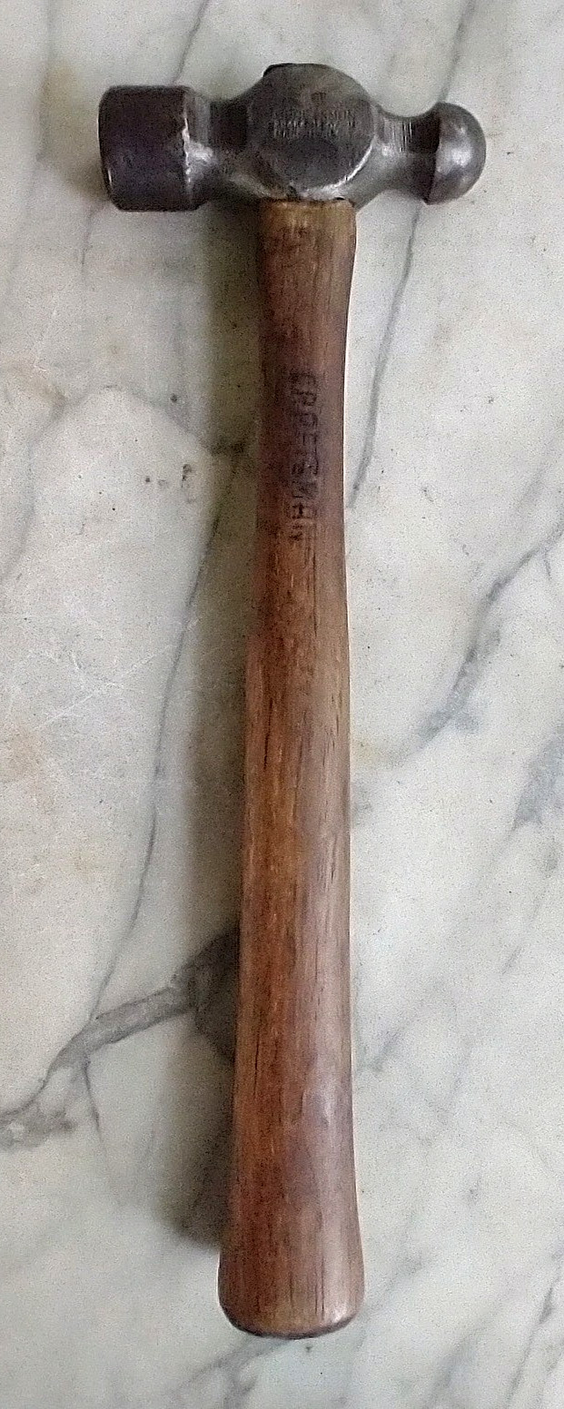 Vintage Craftsman 12 ounce Ball Pein Hammer Made In USA 38464-12 OZ-M Machinist